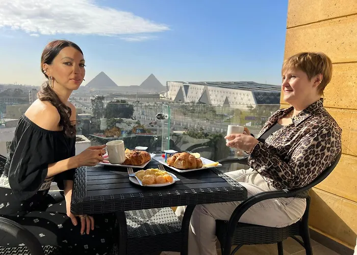 Asia Grand Museum & Pyramids View